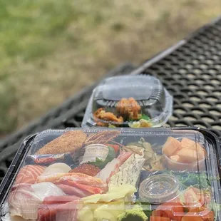 sushi and sashimi