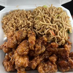 Orange Chicken Combo