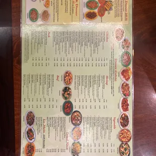 Menu side B