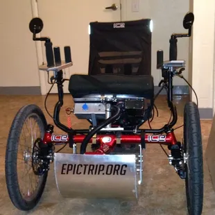 Ajo Bikes helped me select the solid ICE trike chassis.