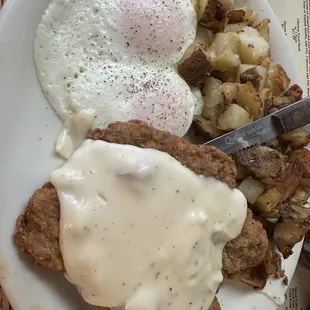 Chicken fried steak.