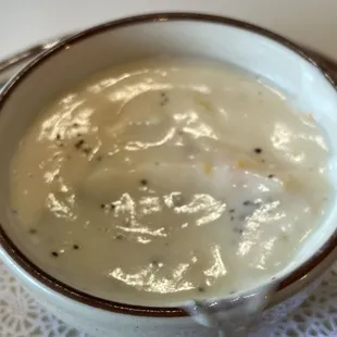 Cream of Potato Soup; IG: @katzlundell