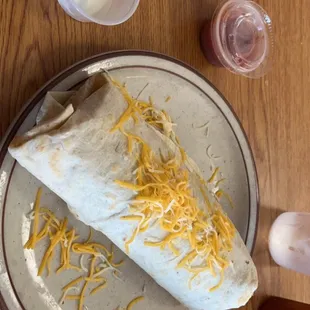 Sausage Breakfast Burrito