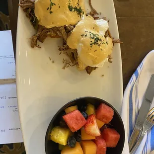 But I finished my eggs Benedict!