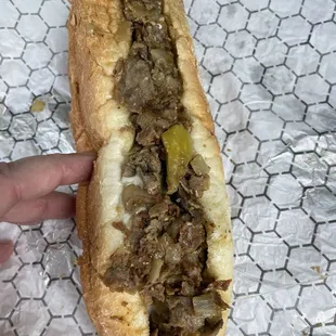 Supreme Cheesesteak.