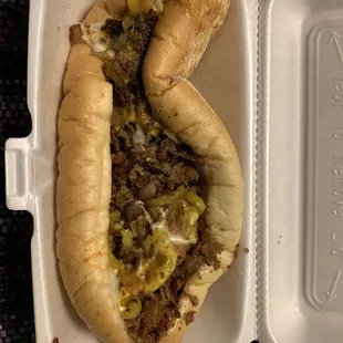 Smoked Bacon &amp; Ranch Philly Cheesesteak