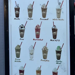 Frappes &amp; Smoothies (8/23/23)