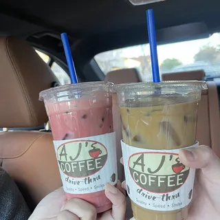 Iced Red Velvet Latte