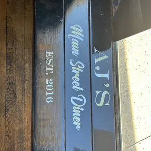 the name of the restaurant