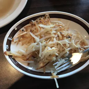 Side of hash towns (they aren't listed on the sides on the menu but you can have them)