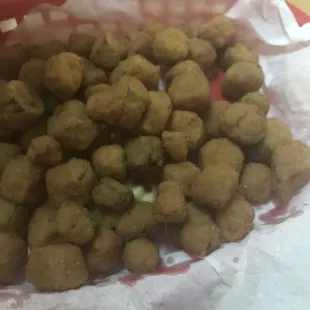 Fried okra