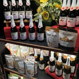 a display of fine foods