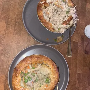Good vs bad chicken pot pie