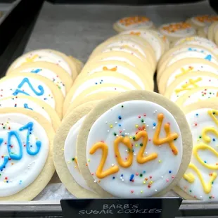 New Years Cookies