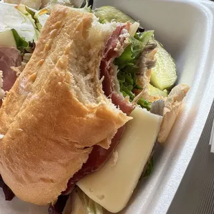 The European sandwich