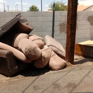 We take large bulky items