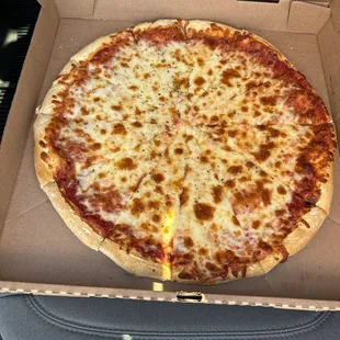Large cheese pizza