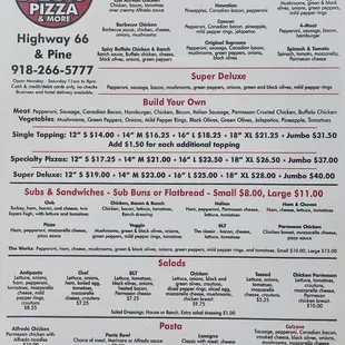 Menu 3/22/24