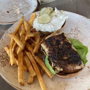 Blackened Mahi Sandwich