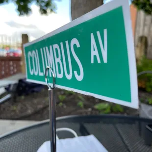 Great use of subway and street signs.