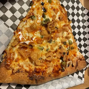 Crab Rangoon special slice