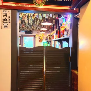 Doors to Dining Area