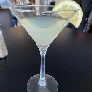 Key lime meringue martini...so good!