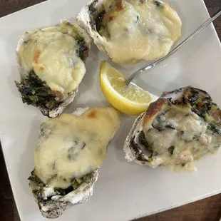 Oysters Rockefeller