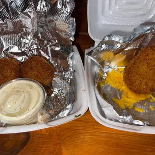 B-ball&apos;s and the fried tater cone