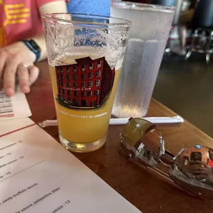 Local IPA on draft