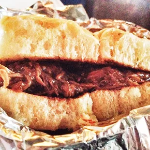 Pulled pork sliders 2 for $4