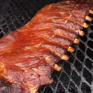 ribs on the grill