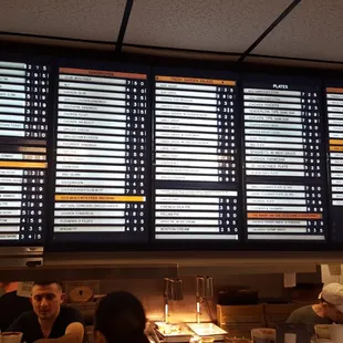 Menu prices as of 12/2015