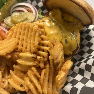 food, burgers