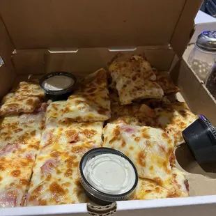 pizza, food