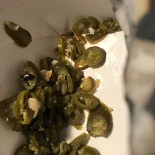 This is what you get when you ask for No Jalepenos