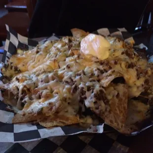 Combination nachos!