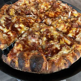 Barbecue pizza