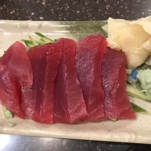 Tuna sashimi