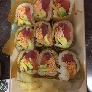 The paradise roll!!!