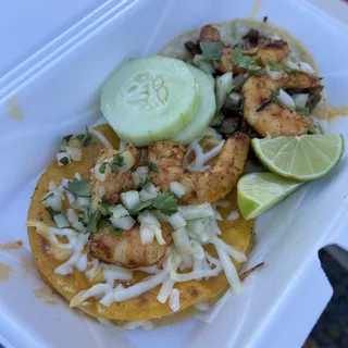 Steak and Shrimp Taco
