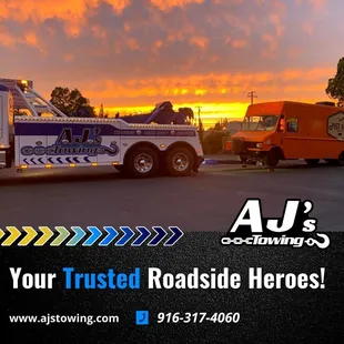 Need a trusted tow truck company in Sacramento? Look no further than AJ's Towing! With over 20 years of experience.