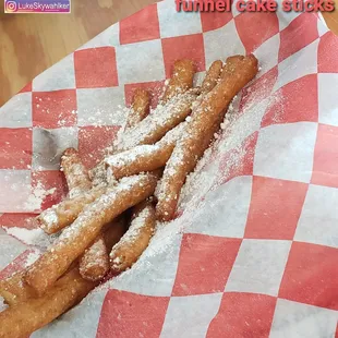 Funnel Cake Sticks