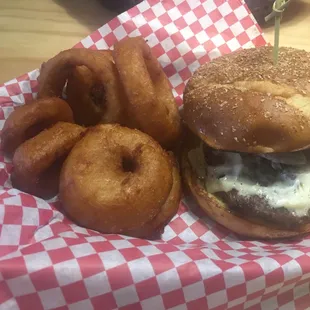 Mushroom Swiss Burger