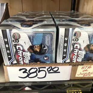 Tops chrome 2021 baseball cards $385.00 *10/27/21