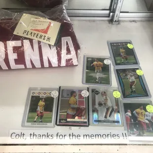 Colt Brennan cards *10/27/21