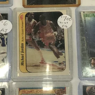 MICHAEL JORDAN CARDS $700 *10/27/21