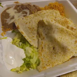 Quesadillas Dinner