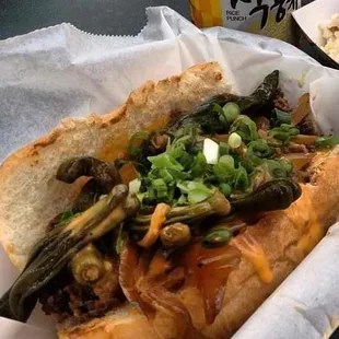 Bulgogi Cheezesteak