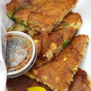 Spicy Pork Pajeon